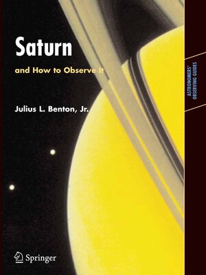 cover image of Saturn and How to Observe It